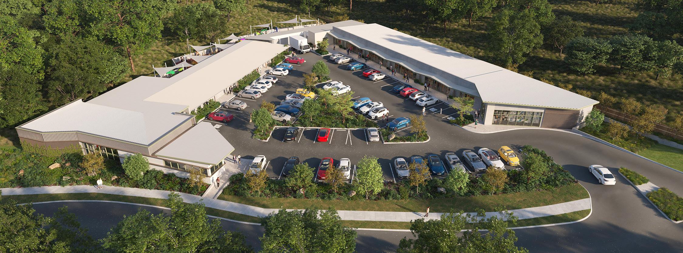 Artist's impression of LiveWell Burpengary from above